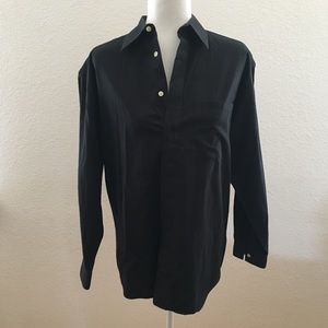 V2 by Versace Classic Black Button Up